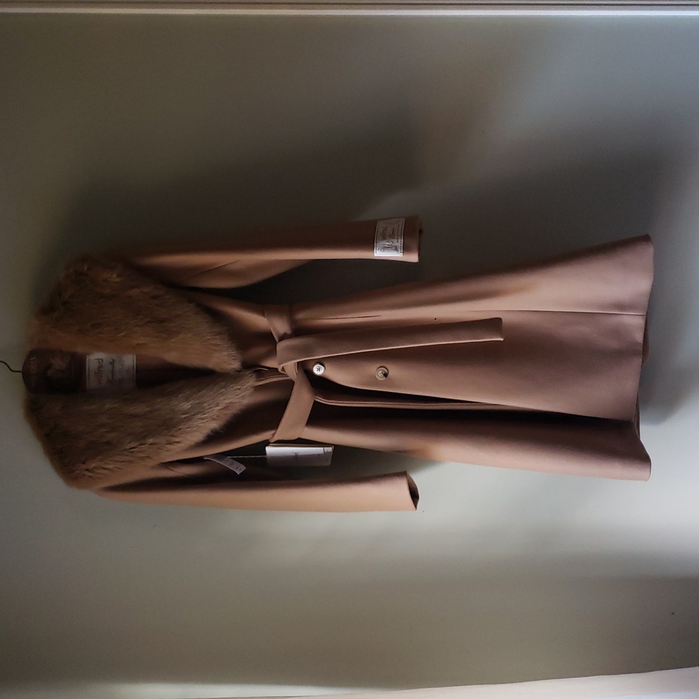 Aritzia Wilfred Waldorf Camel Tan Winter Fall  Coat XXS NWT